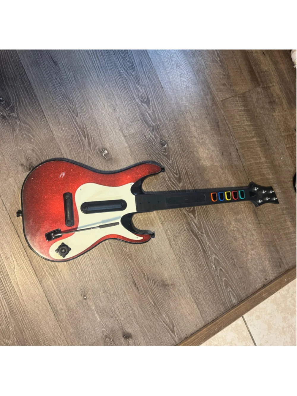 Guitar Hero Wireless Controller for PS2/PS3 One Size Red and White